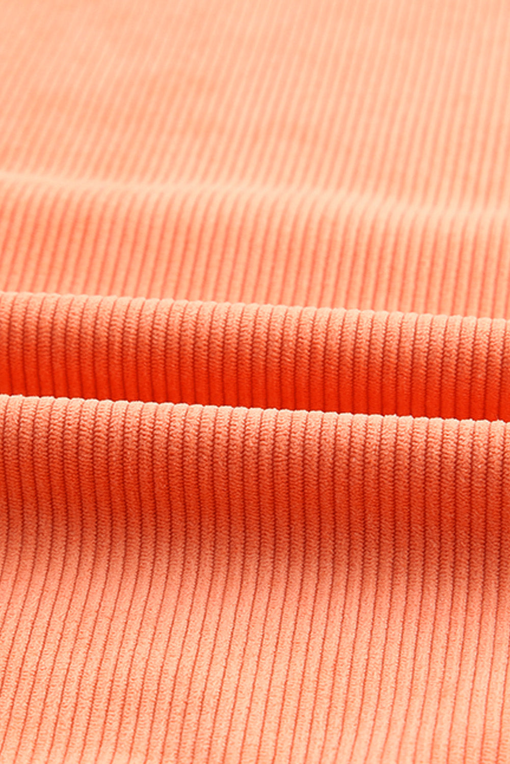 Strawberry Pink IN MY MERRY ERA Loose Fit Corded Sweatshirt