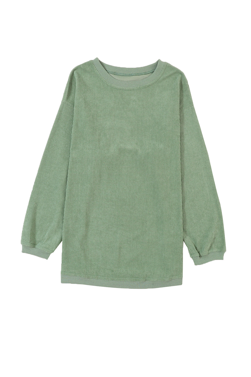 Strawberry Pink IN MY MERRY ERA Loose Fit Corded Sweatshirt