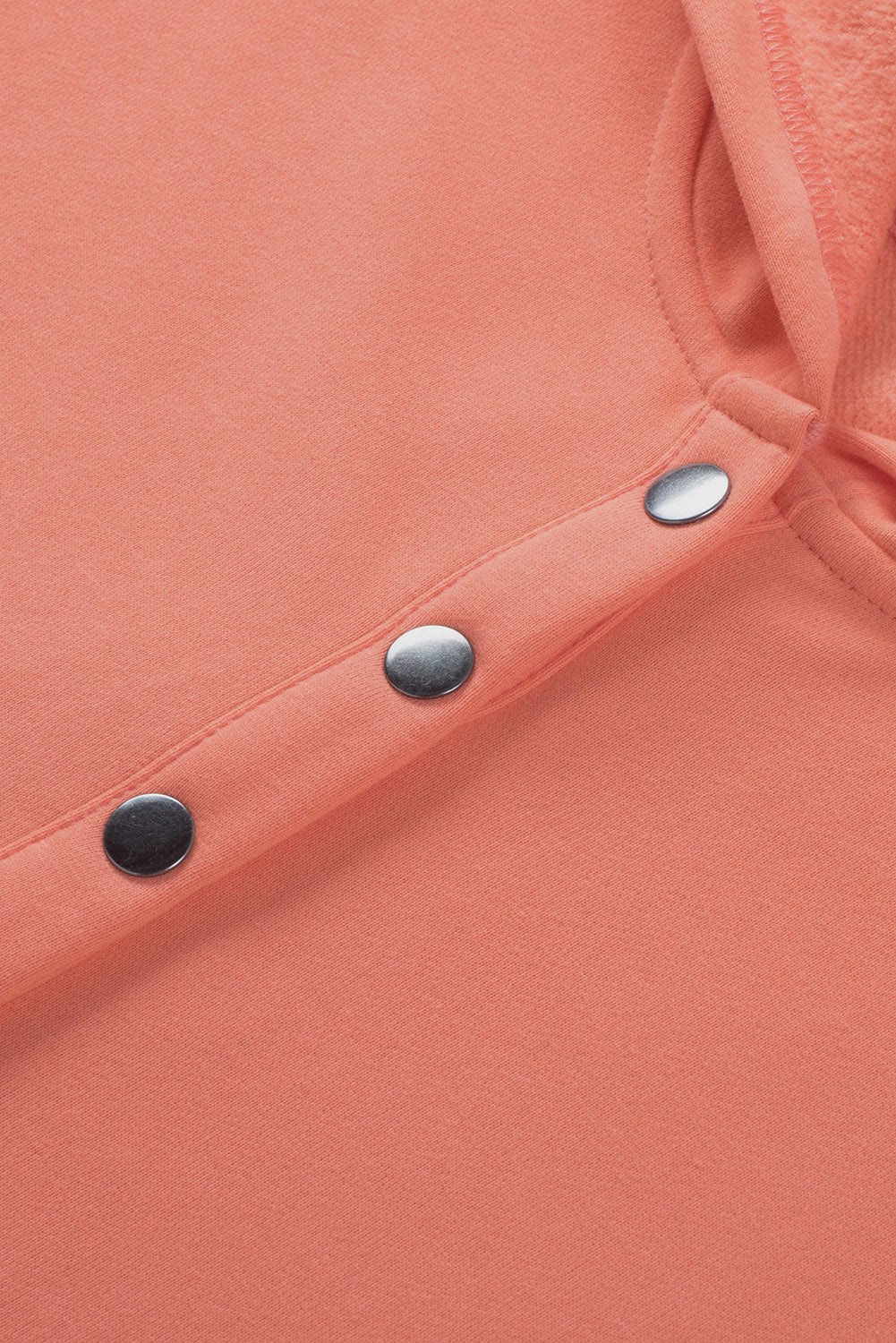 Turquoise Batwing Sleeve Pocketed Henley Hoodie