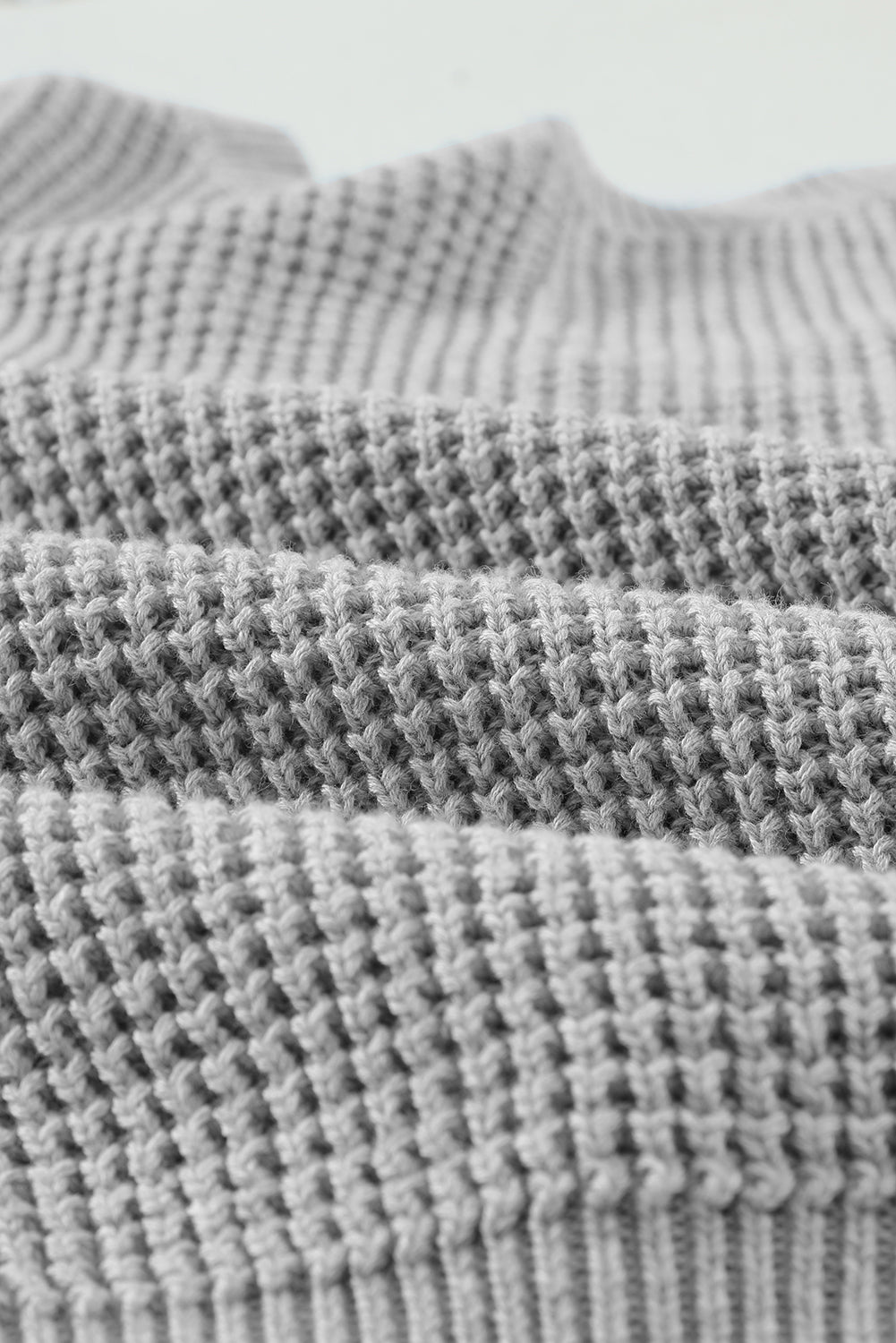 Fiery Red Cross Back Hollow-out Sweater