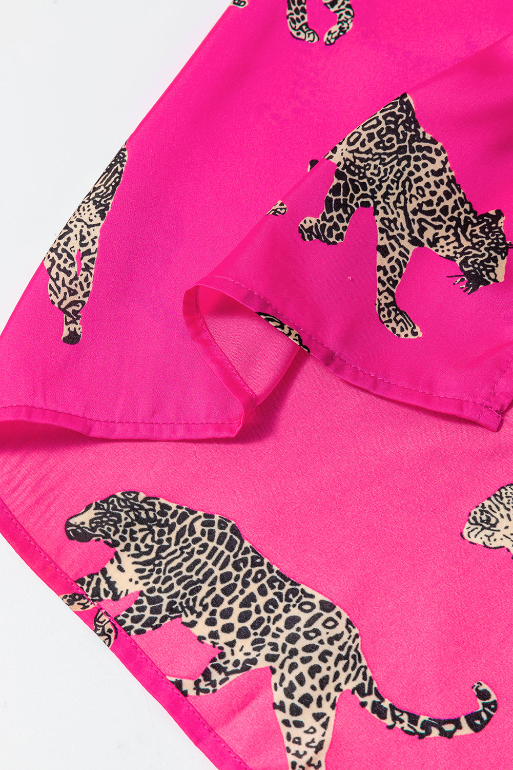 Lively Tiger Print Casual Sweatshirt