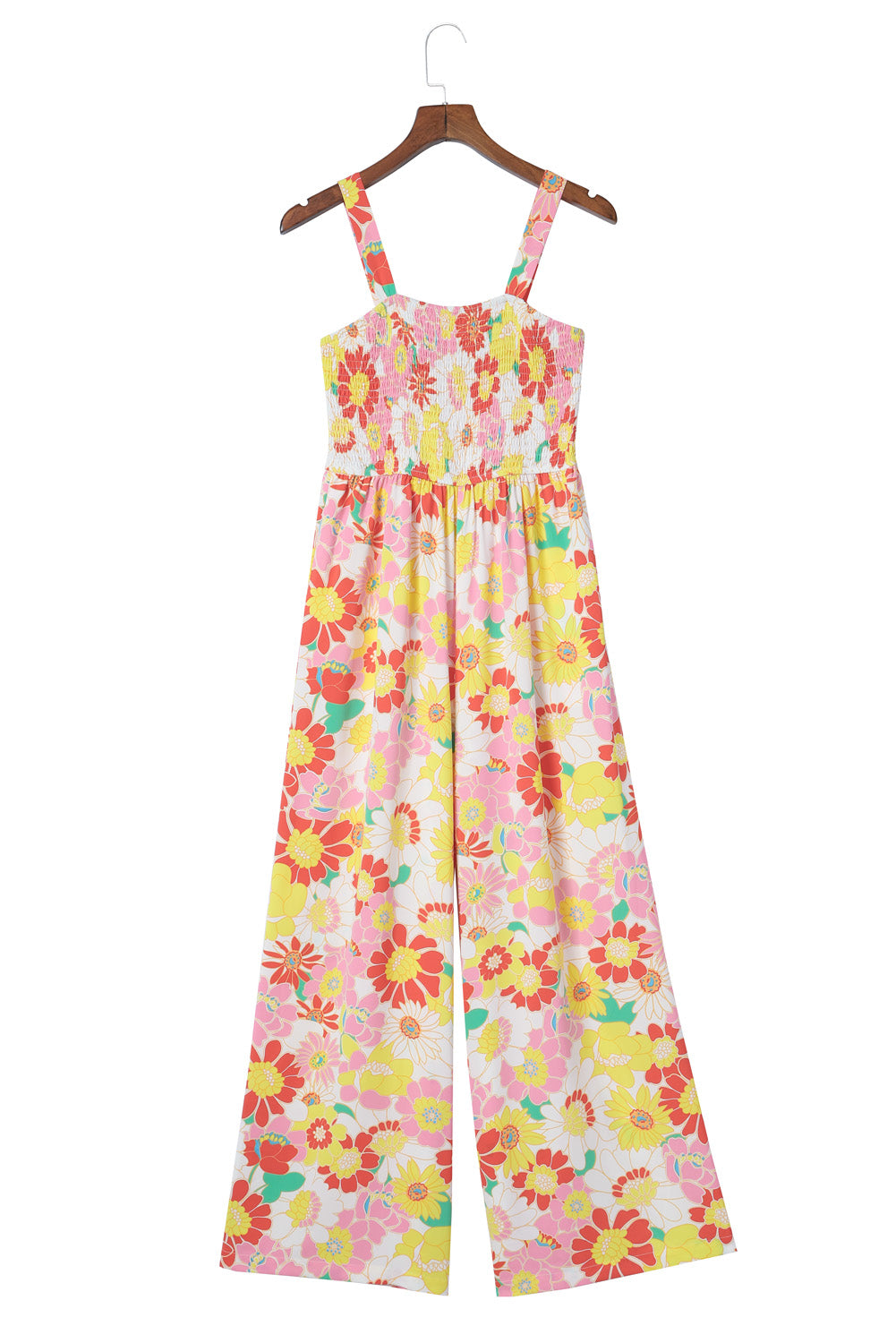 Multicolor Plus Size Floral Button Keyhole Back Ruffle Romper