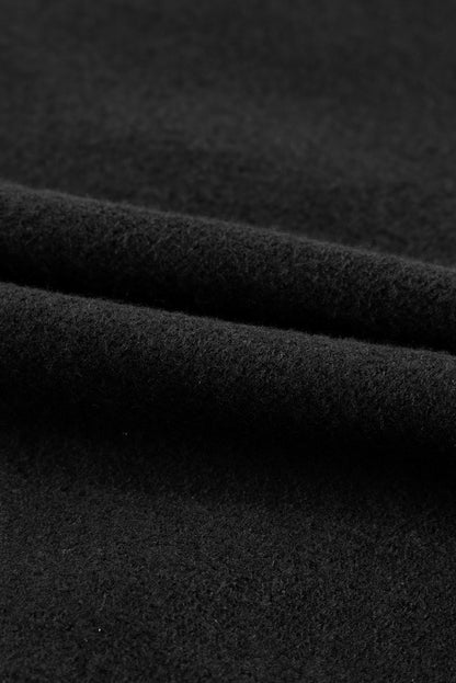 Brown Zip Up Stand Collar Ribbed Thumbhole Sleeve Sweatshirt