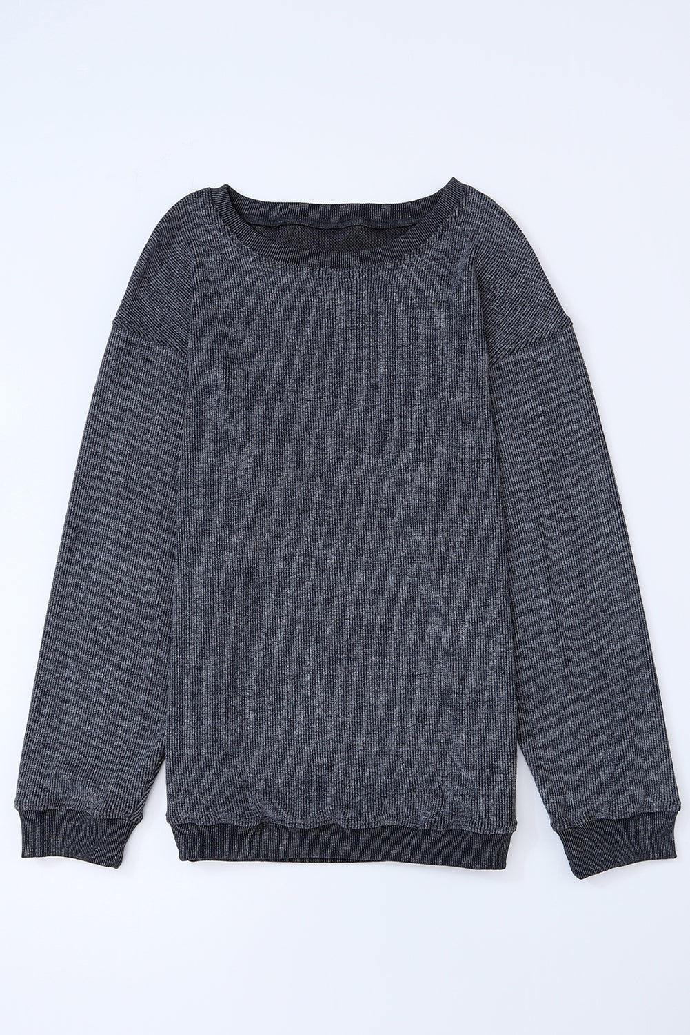 Black Christmas Neon Nutcrackers Mineral Wash Corded Sweatshirt