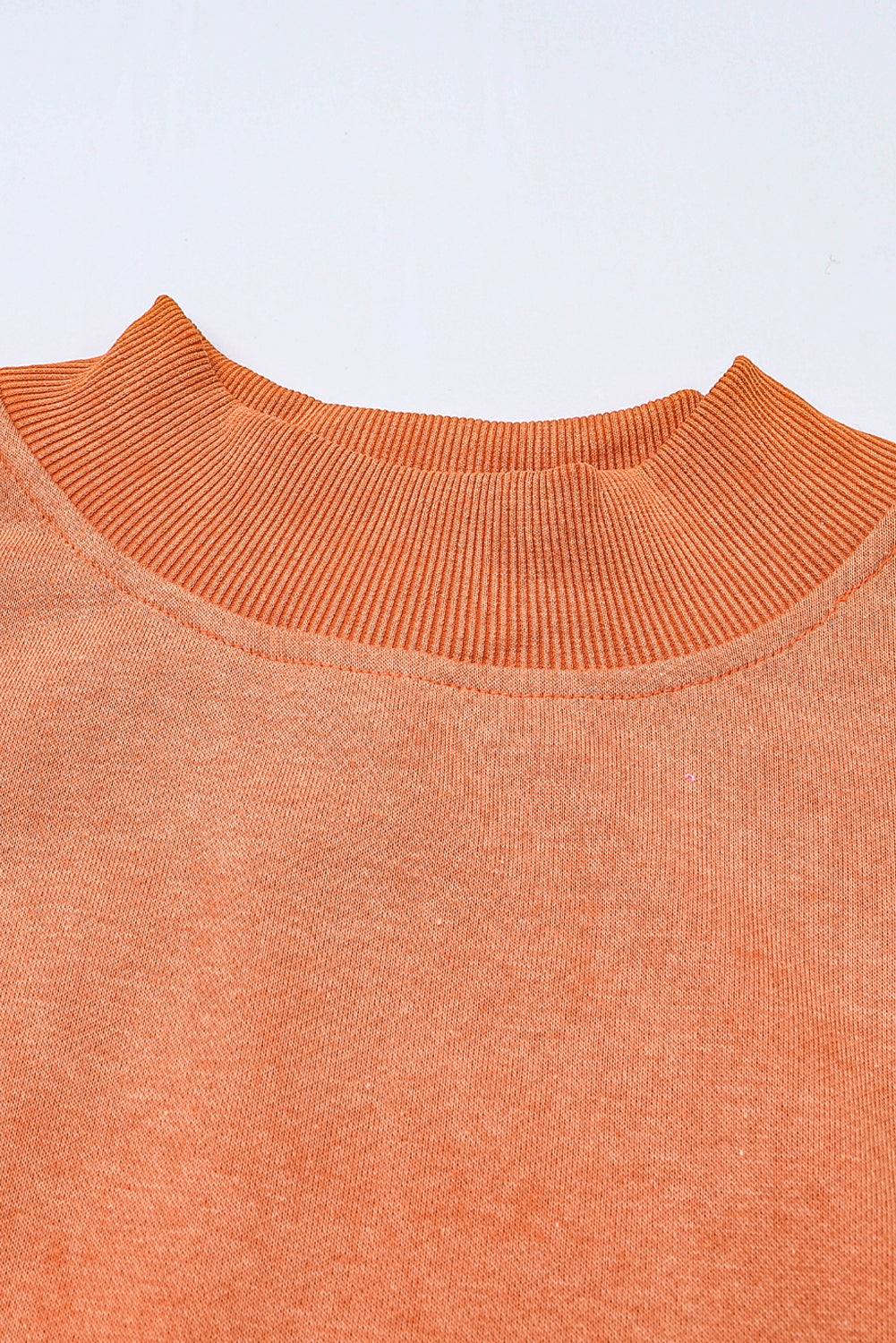 Green Drop Shoulder Crew Neck Pullover Sweatshirt