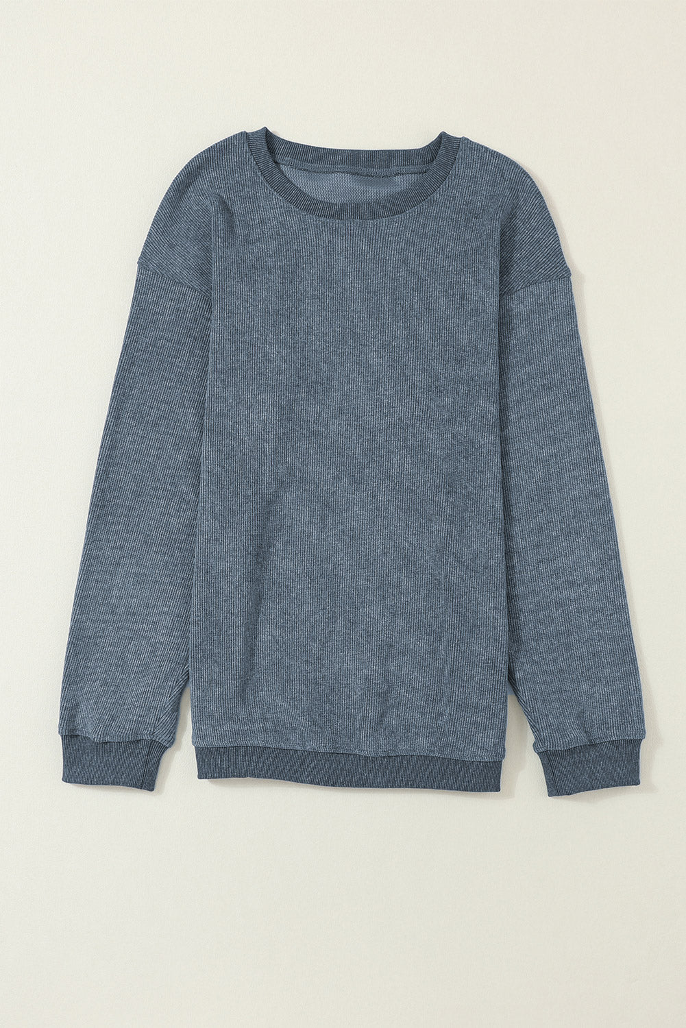 Black Christmas Neon Nutcrackers Mineral Wash Corded Sweatshirt