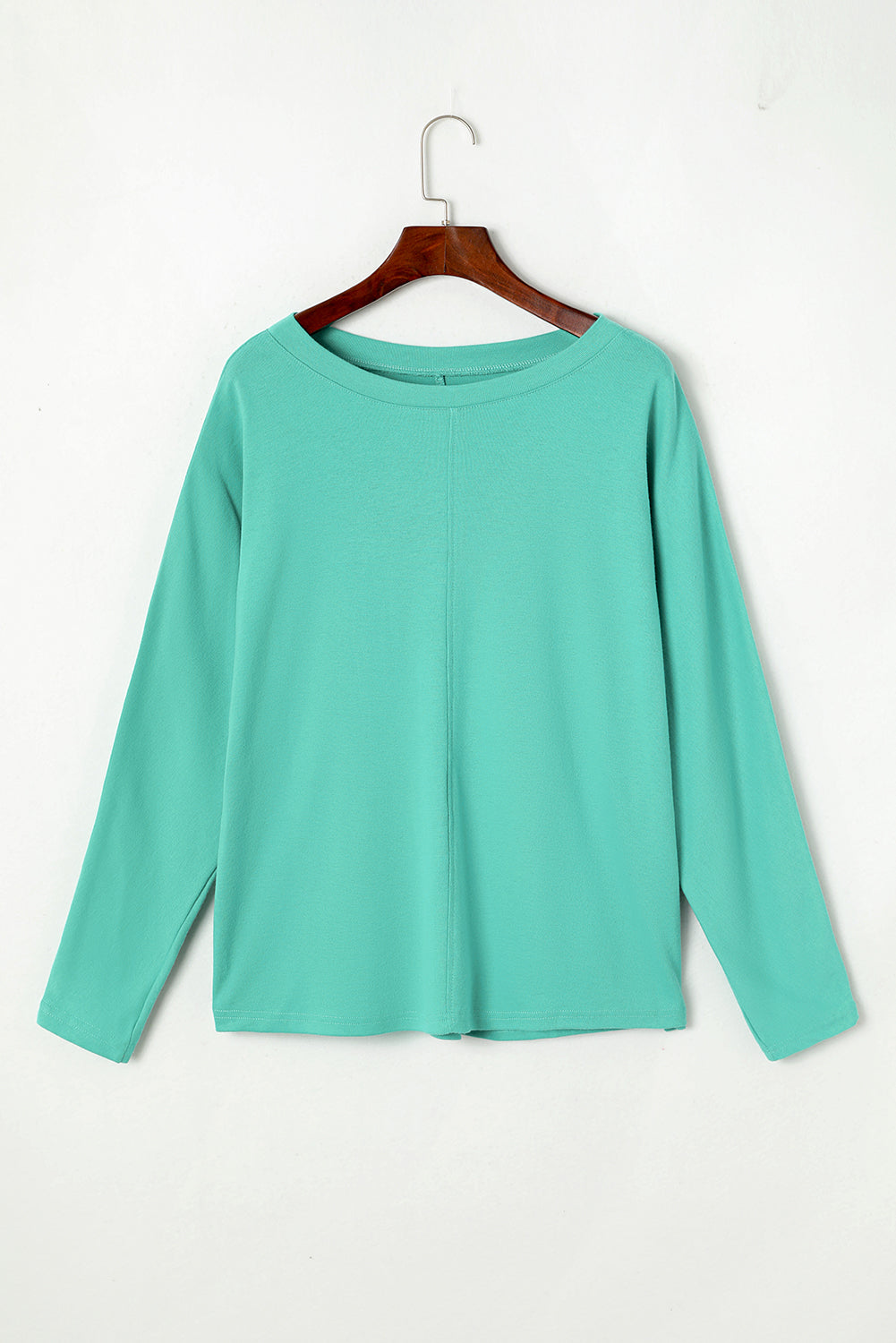Red Sequined Christmas Favor Sleeve Casual Pullover