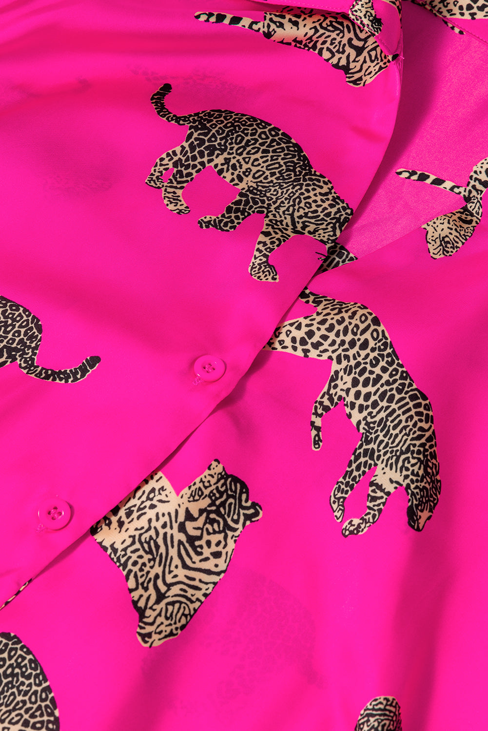 Lively Tiger Print Casual Sweatshirt