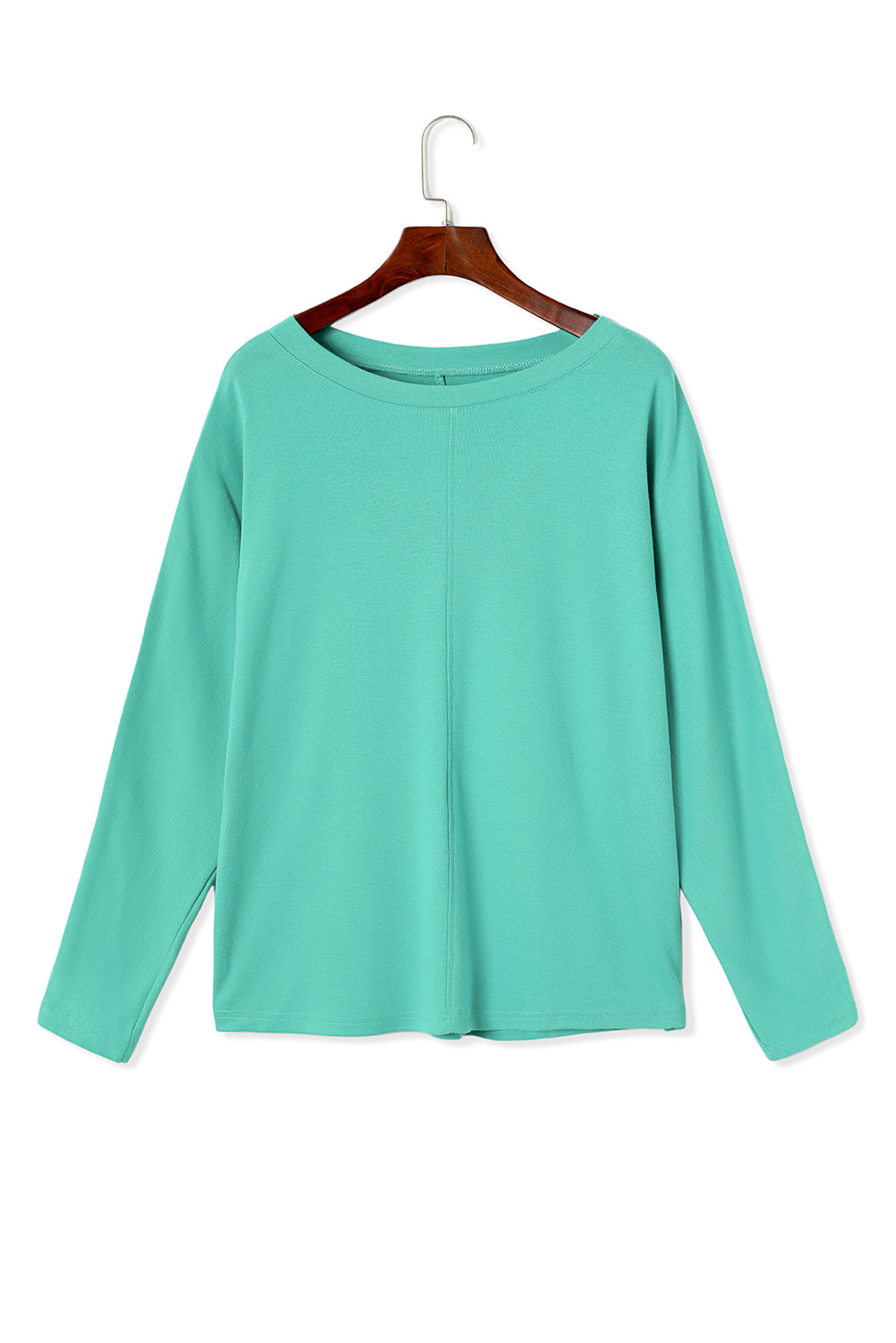 Red Sequined Christmas Favor Sleeve Casual Pullover