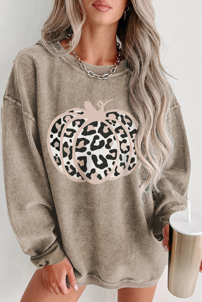 Black Christmas Neon Nutcrackers Mineral Wash Corded Sweatshirt