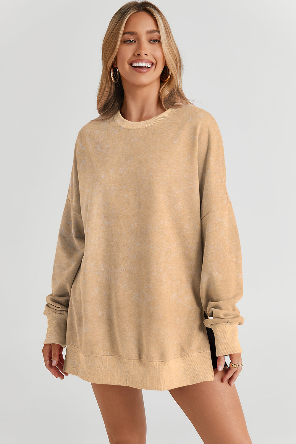 Black Merry Christmas Leopard Trees Graphic Sweatshirt