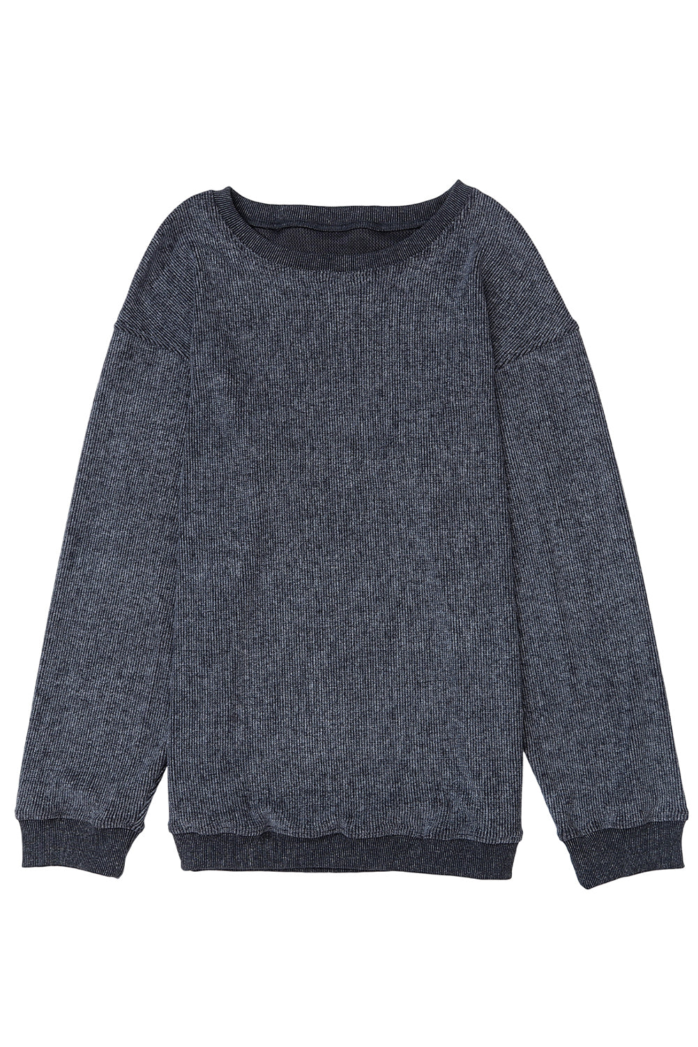 Black Christmas Neon Nutcrackers Mineral Wash Corded Sweatshirt