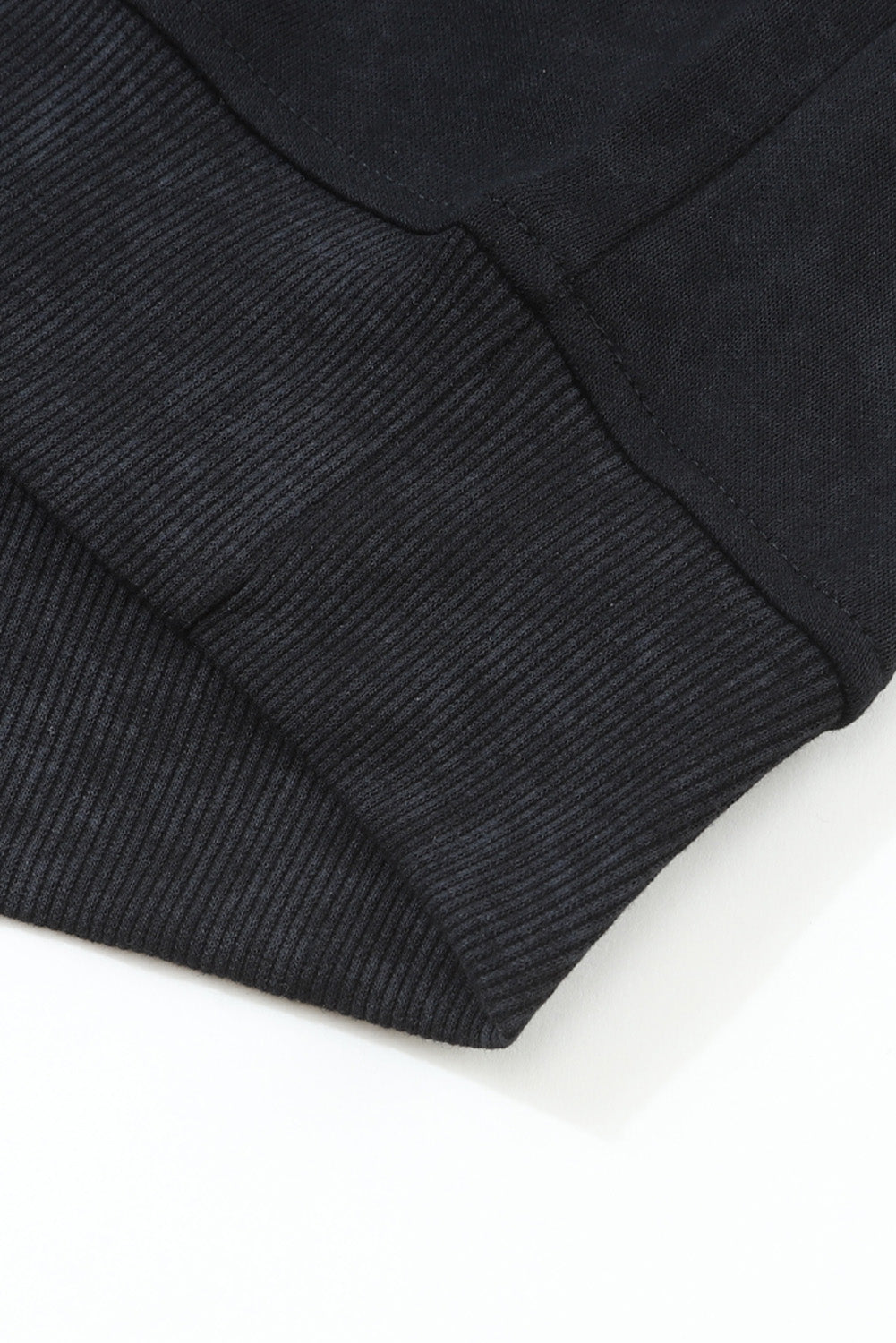 Green Drop Shoulder Crew Neck Pullover Sweatshirt